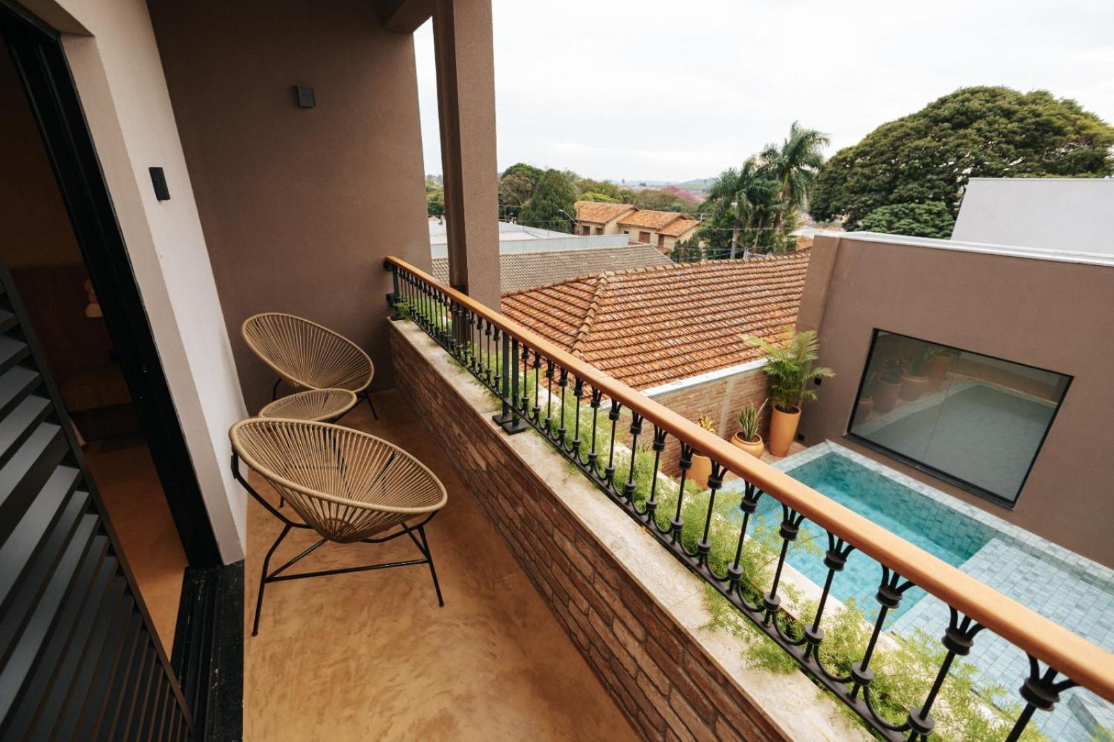 Villa Nova Hotel Ribeirao Claro Bagian luar foto